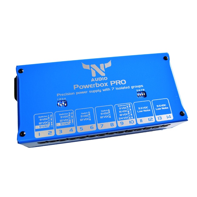 N-audio Powerbox PRO with voltage selector 110-220 VAC 電源供應器