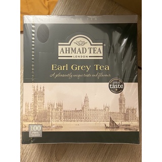 AHMAD TEA 亞曼茶 Earl Grey 伯爵紅茶 2g獨立鋁箔袋100袋裝