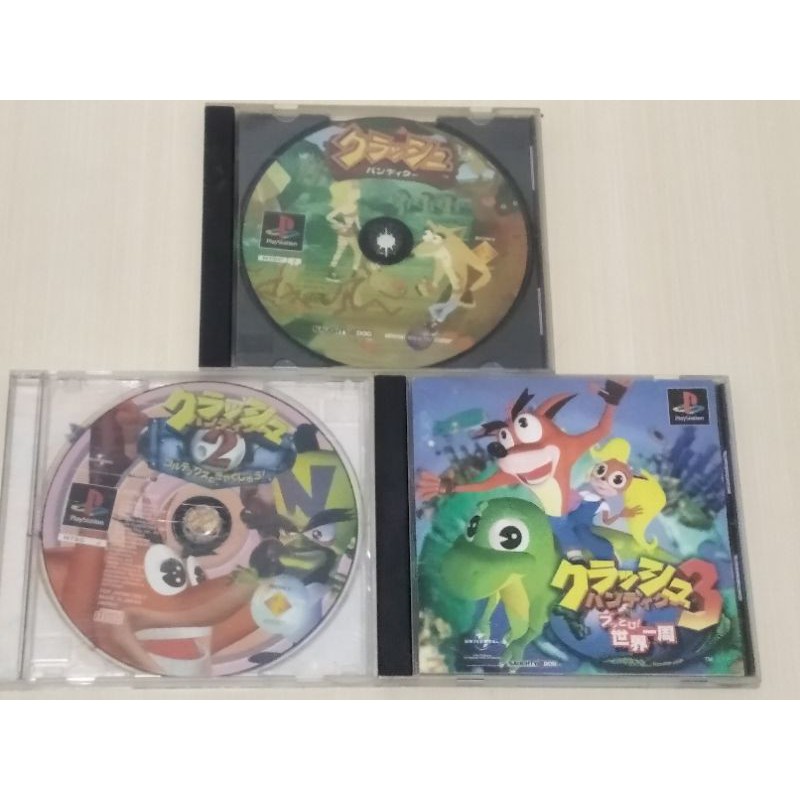 ps ps1 瘋狂小子 1 2 3 音速狗 袋狼大冒險 CRASH BANDICOOT