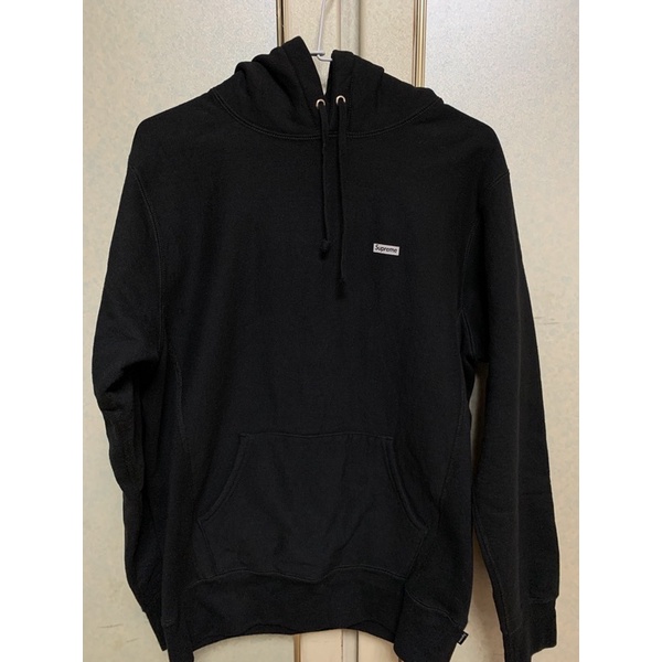 Supreme hoodie 帽t 黑 M