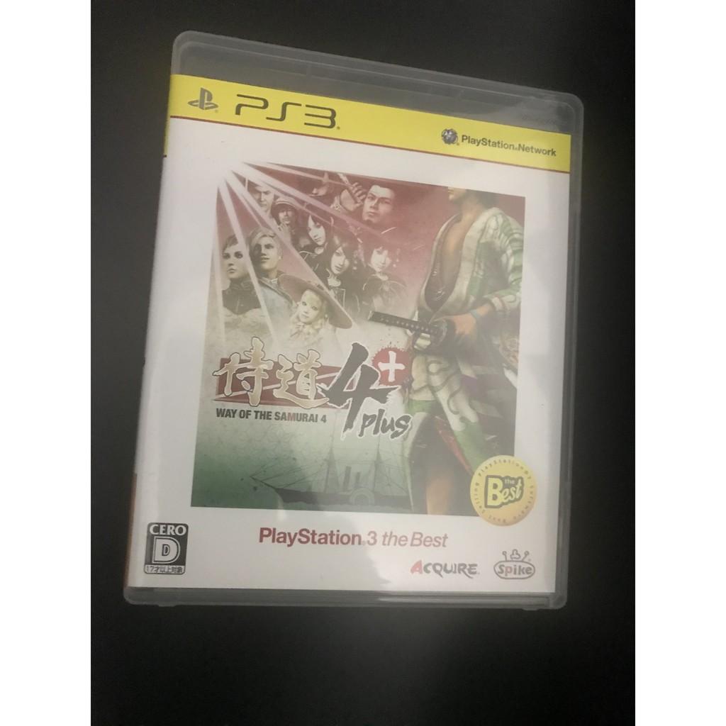 PS3 正版 遊戲 日版 經典 侍道４+PLUS