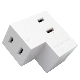 明家Mayka SL-326創新L型2孔3插 轉接器(三面插 高阻燃 新安規 壁插) 現貨 廠商直送