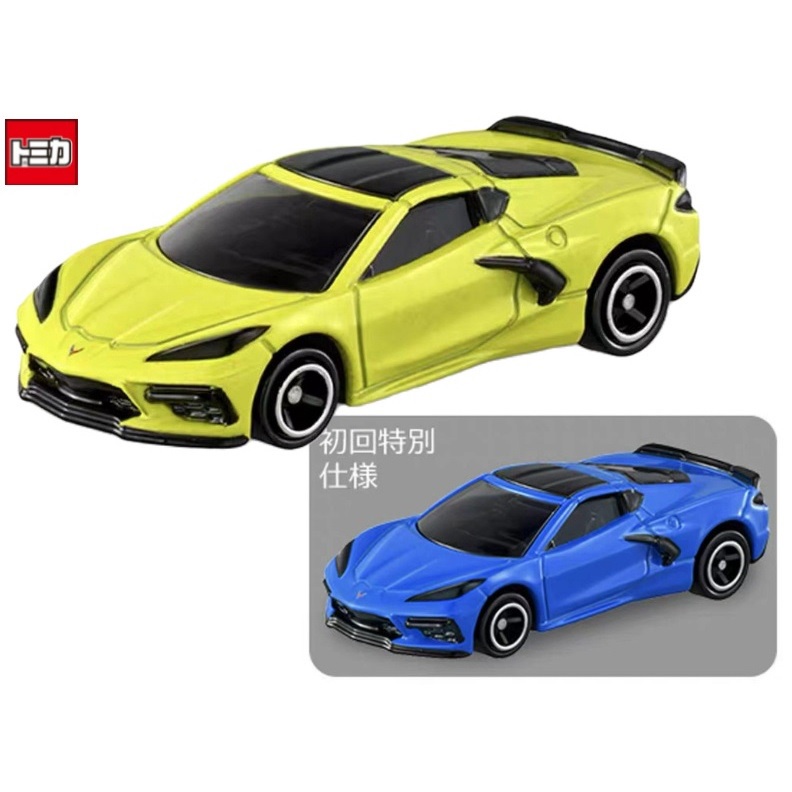 TOMICA No.91 雪佛蘭 Corvette 普款 初回 一套 TOMY 新車