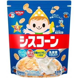 日本 日清 NISSIN BIG 早餐麥片220g 巧克力麥片 玉米麥片 水果麥片 玉米脆片 草莓麥片 鹽香草