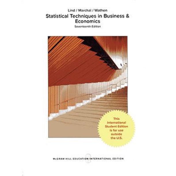 二手六成新 商用統計學Statistical Techniques in Business &amp; Economics