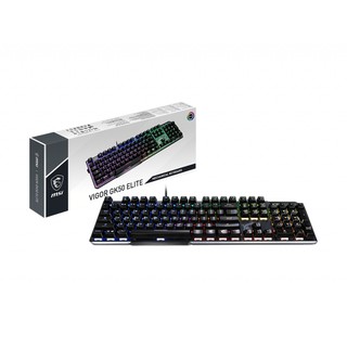 【程發電腦】MSI/微星VIGOR GK50 ELITE BOX WHITE/電競鍵盤/RGB鍵盤