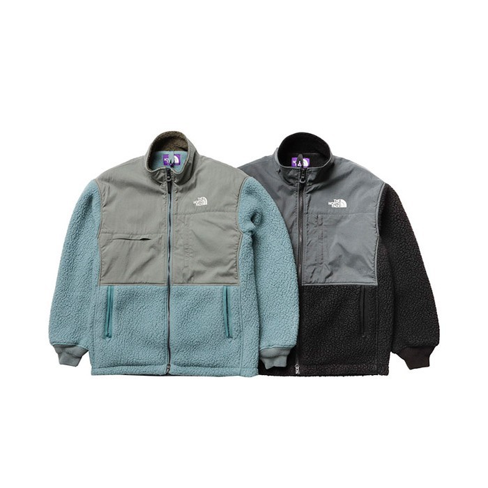 the north face purple label denali jacket