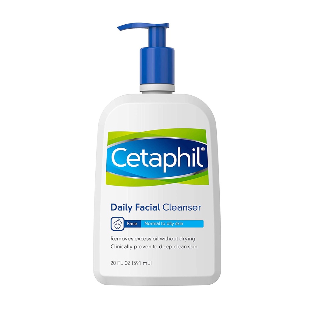 美國代購 預購舒特膚Cetaphil 油性一般肌膚日常溫和潔膚乳 591ml Daily Facial Cleanser