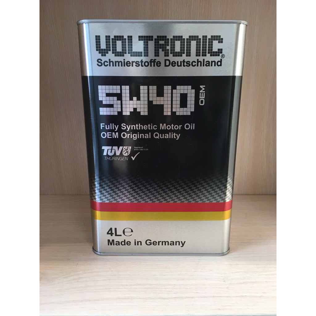 德國進口 摩德VOLTRONIC 5W40 Fully Synthetic頂級全合成機油4L 現貨附發票