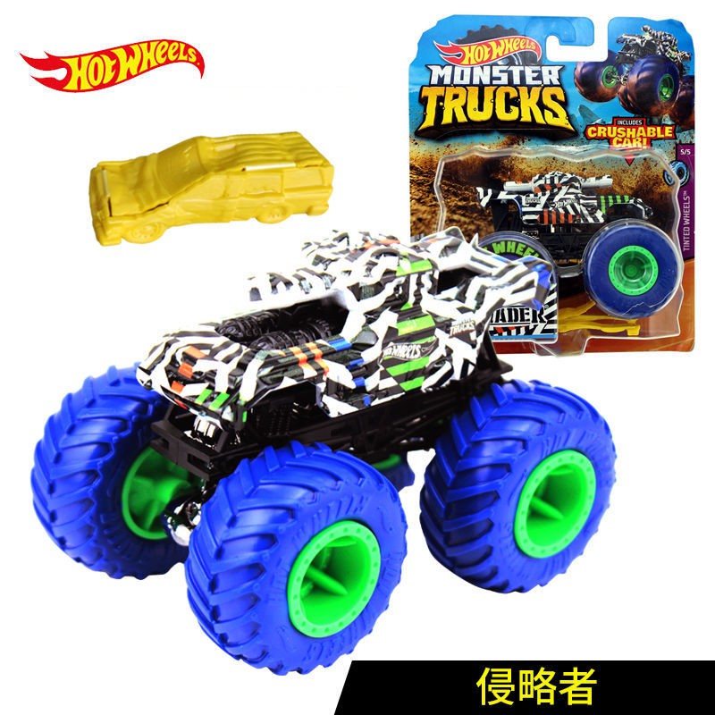 風火輪大腳車火辣小跑車新品肌肉越野狂野合金車模靜態男遙控車飄移車甩尾車競速車怪獸遙控車變形遙控車四驅車