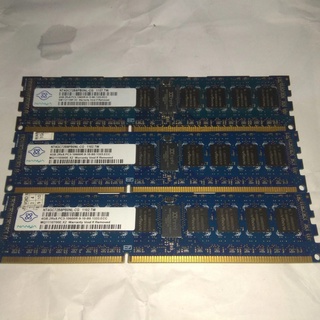 記憶體伺服器 DDR3 4GB 2Rx8 PC3-10600R ECC RDIMM 南亞 NT4GC72B8PB0NL