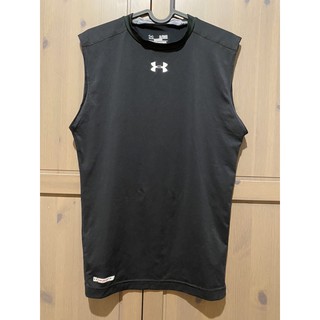 under armour 男 運動上衣 圓領 黑色款
