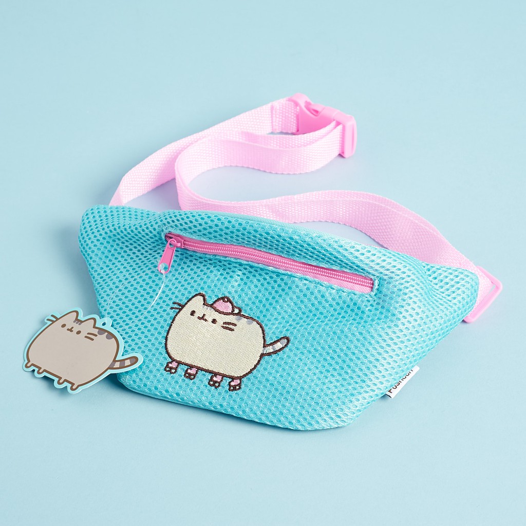 高雄 美國官方正版 pusheen 胖吉貓 Spring 2019 Pusheen Box 限定 胖吉 外出包 腰包