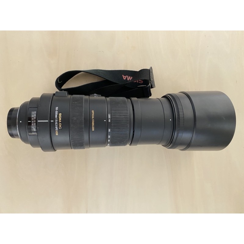 NIKON SIGMA 150-500mm F5-63鏡頭（含保護鏡）