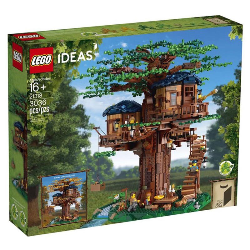 全新未拆 LEGO 樂高 IDAES 21318 樹屋 非 21322 21323