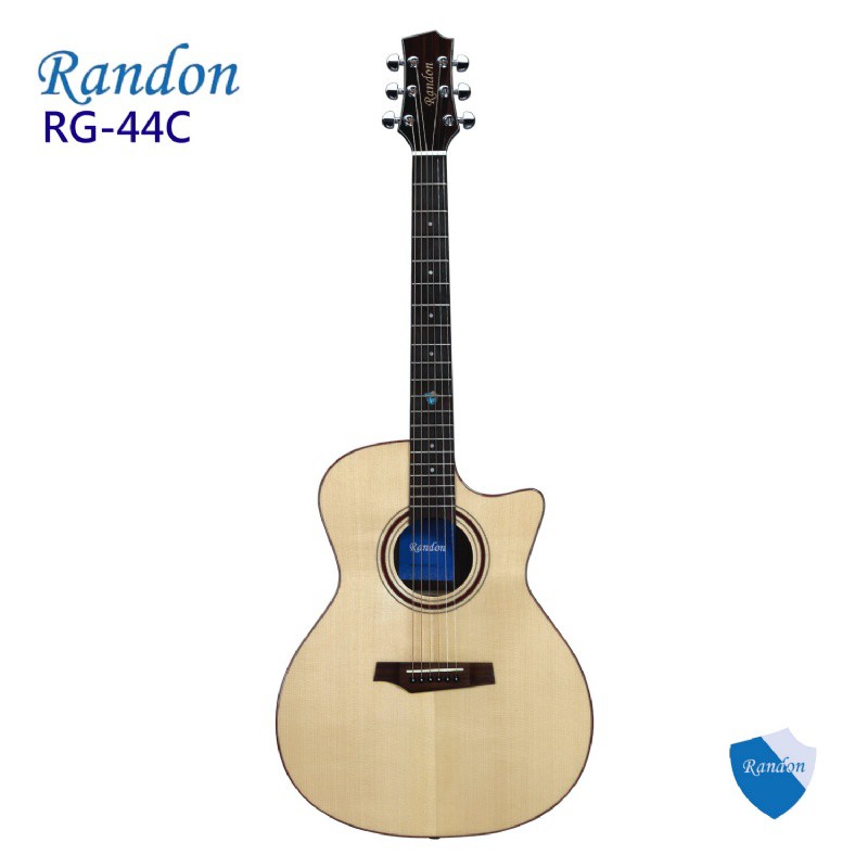 【小木馬樂器】民謠吉他 Randon RG-44C 41吋 GA桶缺角 雲杉面單板 吉他