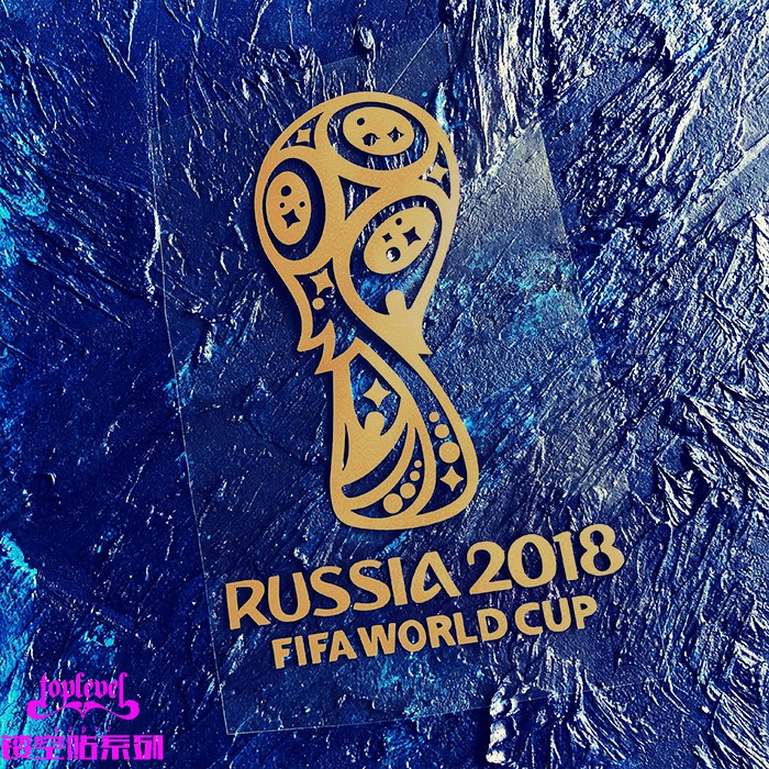 【現貨】
鏤空車貼 FIFA2018俄羅斯世界杯大力神獎杯前擋風玻璃貼摩托車