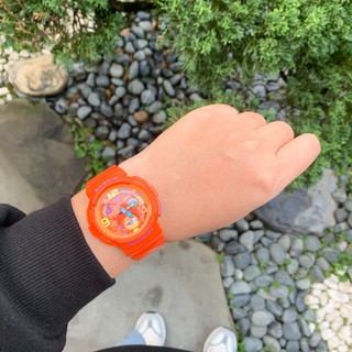 🗿Magigaga選物| CASIO/Baby-G BGA-190-4B 海灘旅行系列運動手錶 (橘色)🔝公司貨
