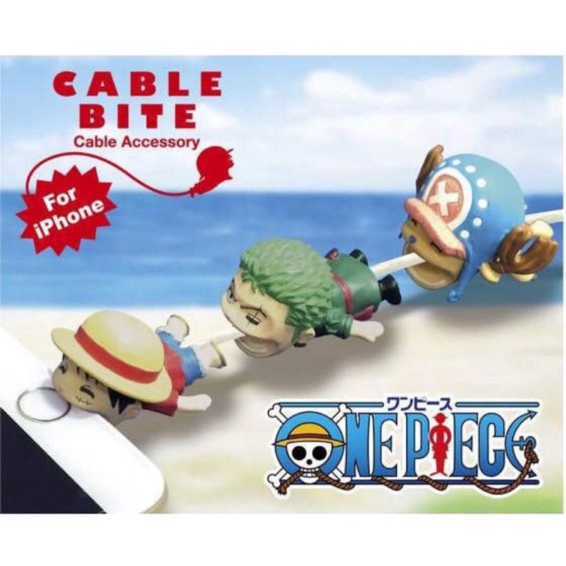 ❤️現貨/可刷卡❤️手刀出貨❤️ Cable bite 海賊王 七龍珠 銀魂 充電線保護套  animal咬線器