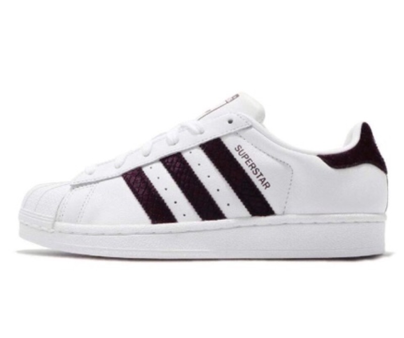 white red shell toe adidas