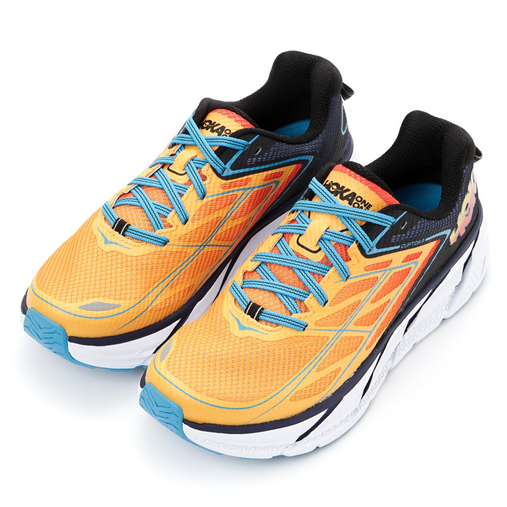 HOKA ONE ONE Clifton 3 男款 運動 路跑 慢跑鞋 1012046-MBGF