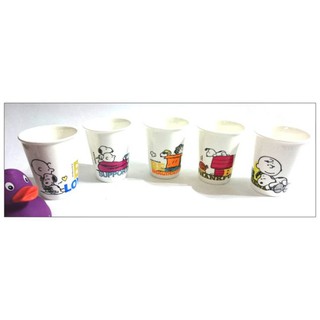 【雍容華貴】全新未使用Snoopy史努比新骨瓷五入漫畫水杯組/茶杯組,只有一組,售完為止~~百貨公司滿額禮