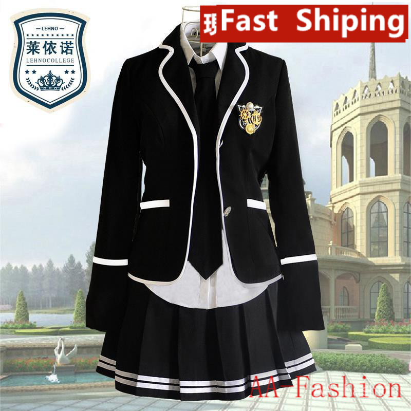 現貨超便宜 英倫風學院風校服套裝韓國中學jk制服女子中學生高中班服秋季套裝2t3c 蝦皮購物