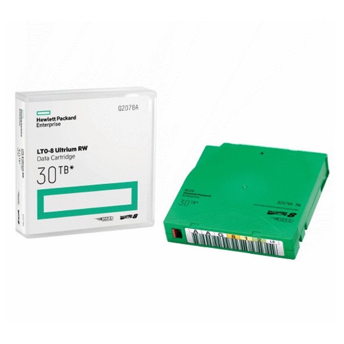 11/25 閃特價 LTO-8 Q2078A 30TB RW Data Cartridge Tape 資料備份磁帶X1