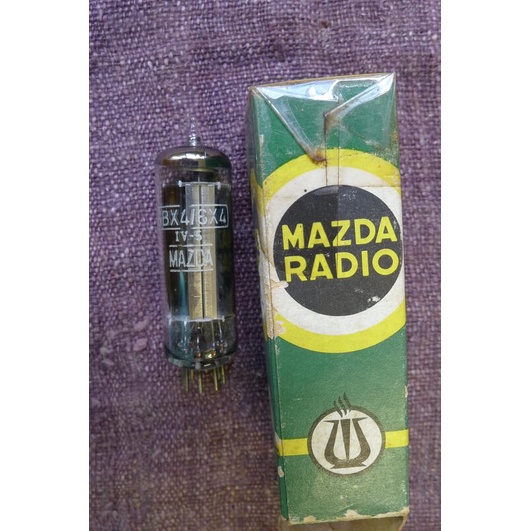 法國真空管 MAZDA RADIO 6X4/6BX4 全新/現貨