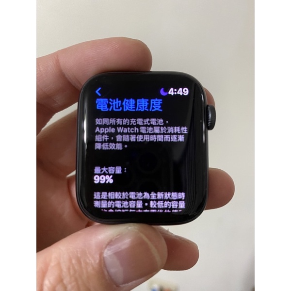 APPLE WATCH 6 44mm A2292 黑 蘋果 手錶 智慧型 桃園 二手