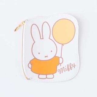 現貨💗日本 MIFFY 米飛兔 皮革質感 拉鏈 零錢包 化妝包 小物收納 證件包