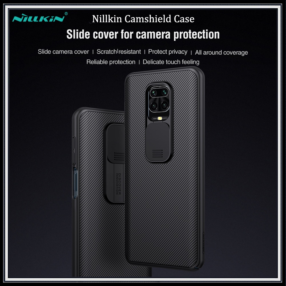 XIAOMI Nillkin 適用於小米 Redmi Note 9 Pro Max / Note 9S 外殼 CamSh