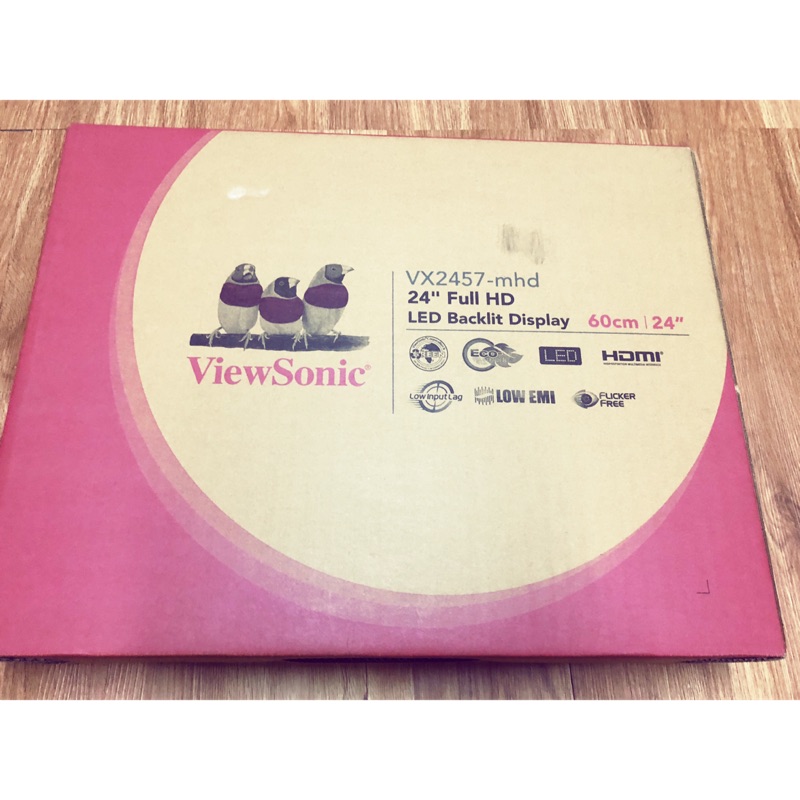 ViewSonic VX2457-mhd  24型電競寬螢幕