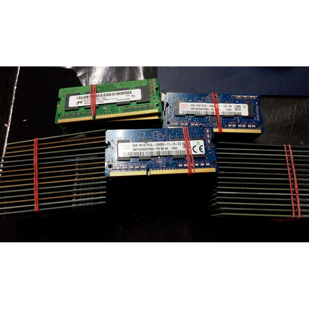 【大武郎】二手hunix 美光 SKhynix 筆電記憶體 DDR3  2G 隨機出貨 雙面顆粒