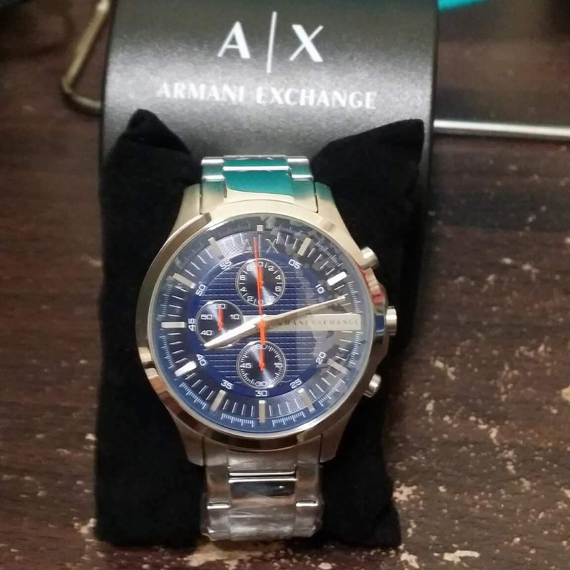 Ax男鋼錶正品