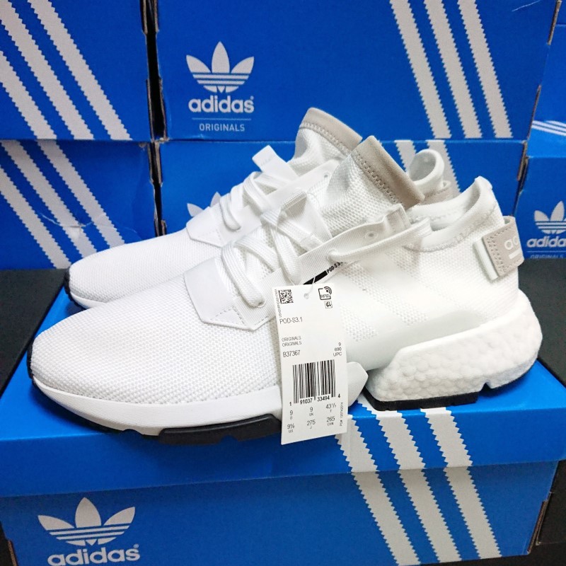 【小八】Adidas POD-S3.1 White 白 B37367