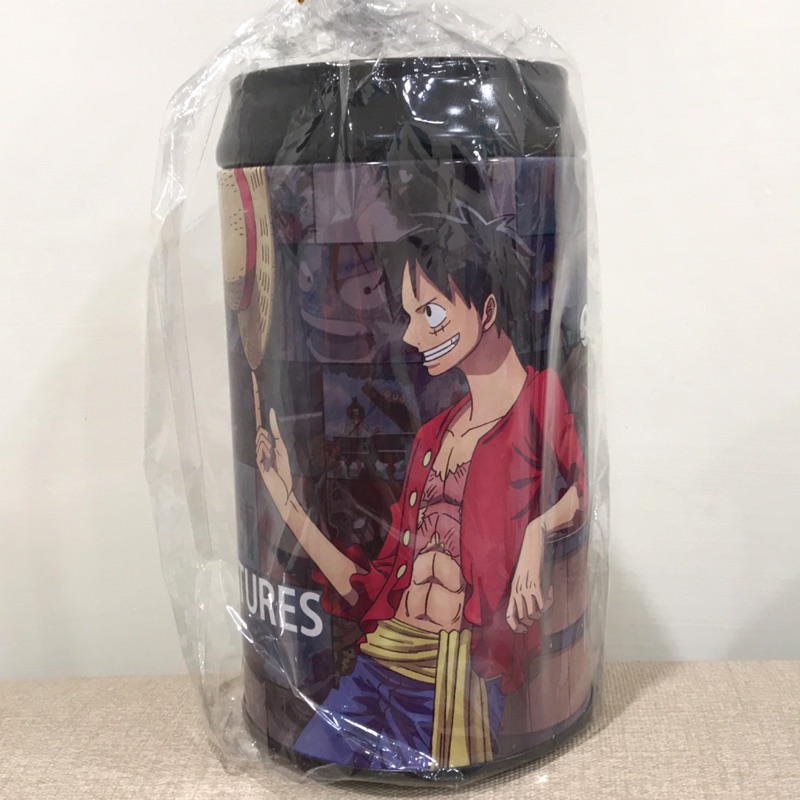 《正版》航海王大可樂罐存錢筒 20週年紀念款 海賊王 存錢筒 高約19公分 台灣製 魯夫 存錢罐 ONE PIECE