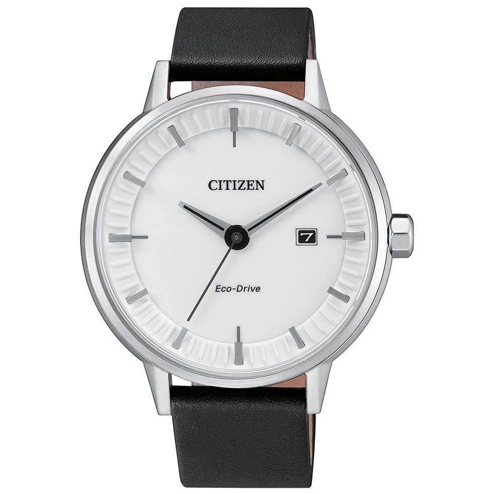 CITIZEN 星辰 ECO-DRIVE 光動能男錶BM7370-11A-白/41.5mm