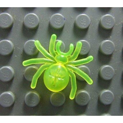 【積木2010】樂高 LEGO 透明螢光綠 蜘蛛 / 動物 30238 (Trans-Neon Green)