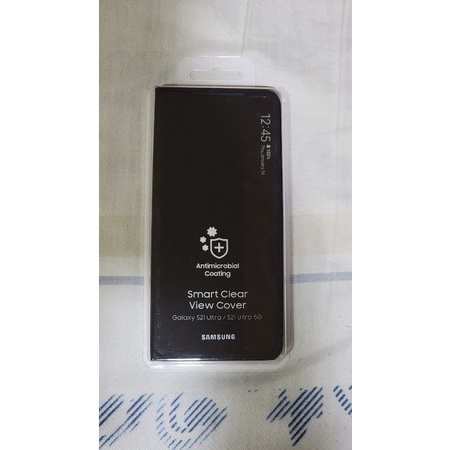 Samsung Galaxy S21 Ultra 透視感應皮套 黑