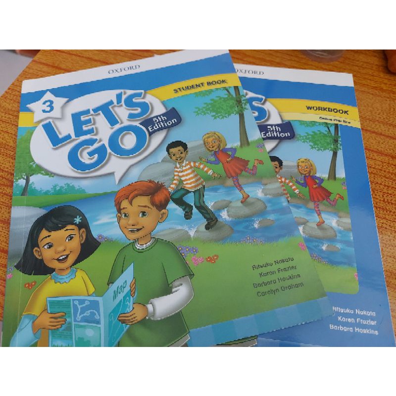 Lets go Let’s go第五版 第三冊牛津兒童英語 課本 練習冊 牛津少兒英語
