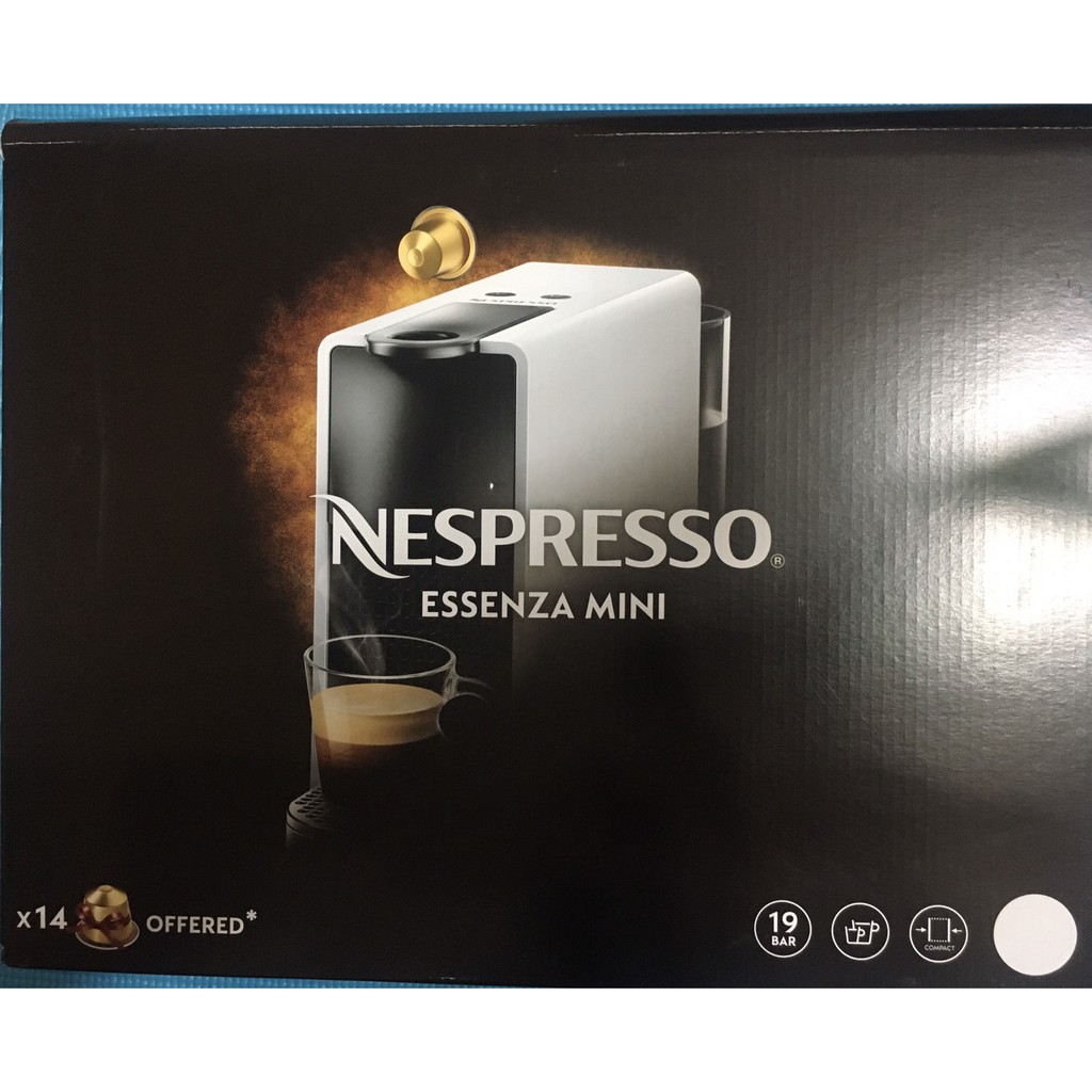 (全新未拆) Nespresso Essenza Mini C30 膠囊咖啡機 純潔白