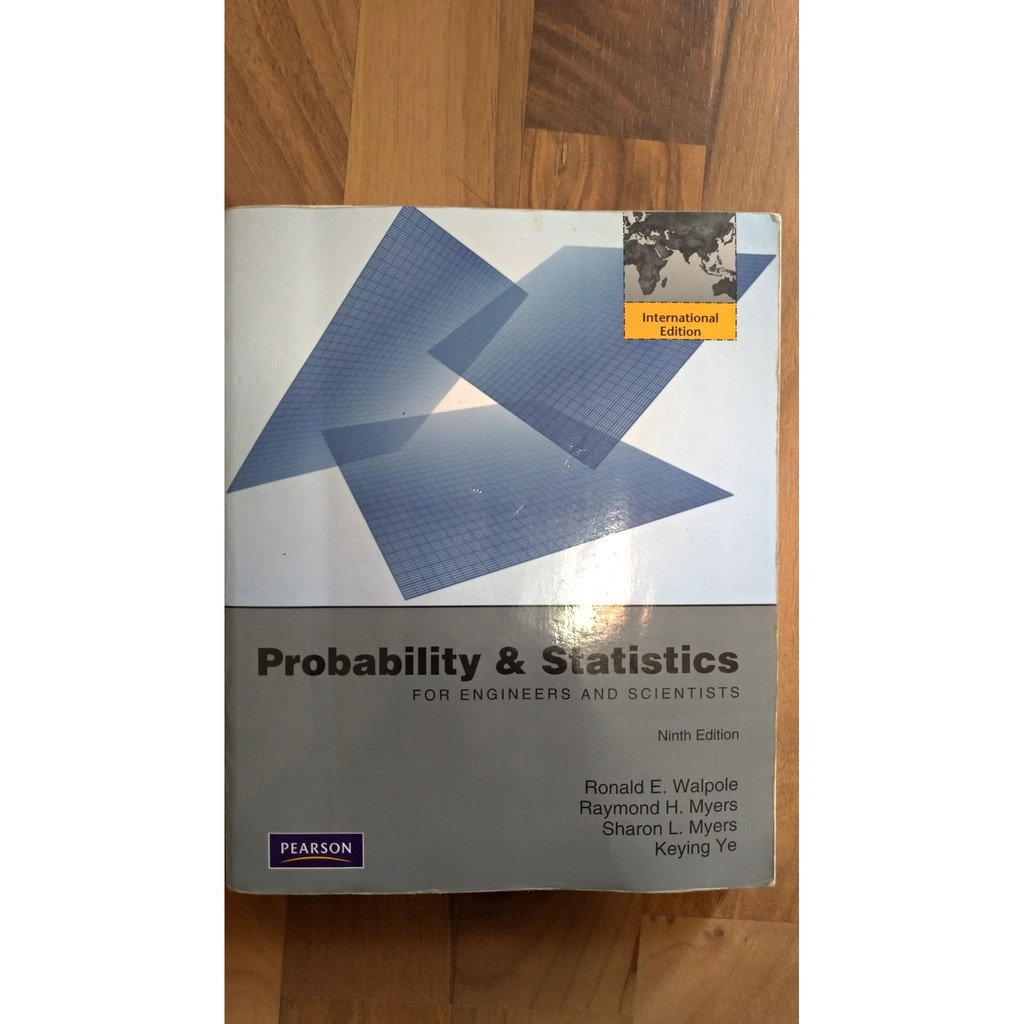 二手 機率與統計probability Statistics 9th Edition 蝦皮購物