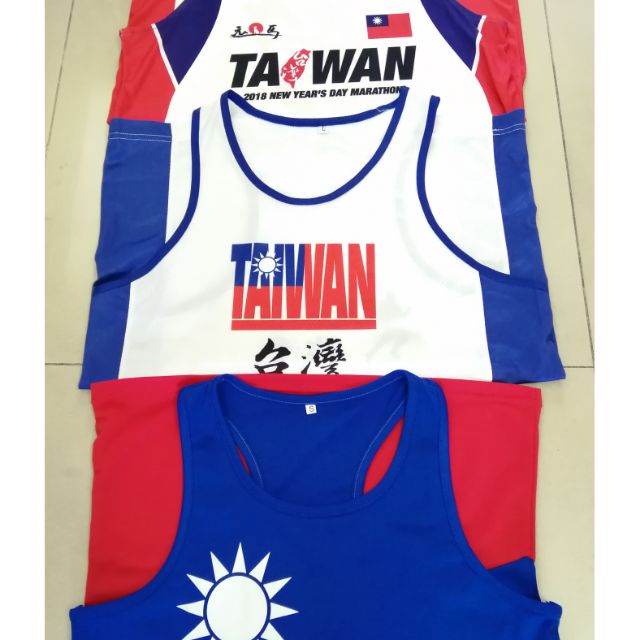 Taiwan 台灣路跑馬拉松中華長跑運動慢跑背心超馬 蝦皮購物