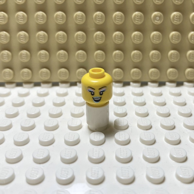 Lego 樂高 71029 21代 人偶 夜總會歌手 眼影 雙面頭 3626cpb2739 黃色