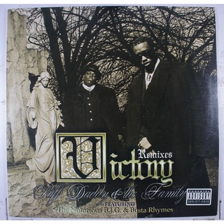 《二手美版單曲黑膠》Puff Daddy & The Family ‎– Victory (Remixes)