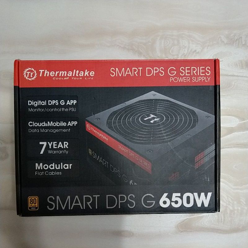 (保固內) 曜越 Thermaltake SMART DPS G 650W金牌 電源供應器 RMA整新品 附原廠全線材