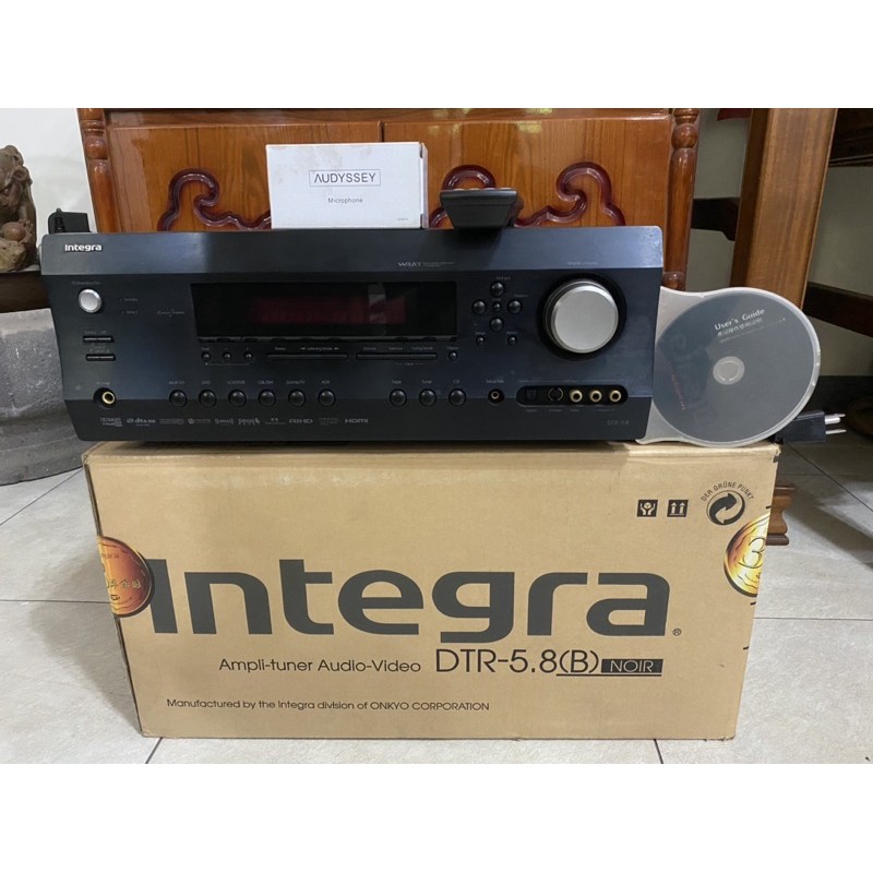中古二手 Onkyo Integra Dtr 5 8 7 1聲道hdmi高階多功能環繞擴大機 蝦皮購物