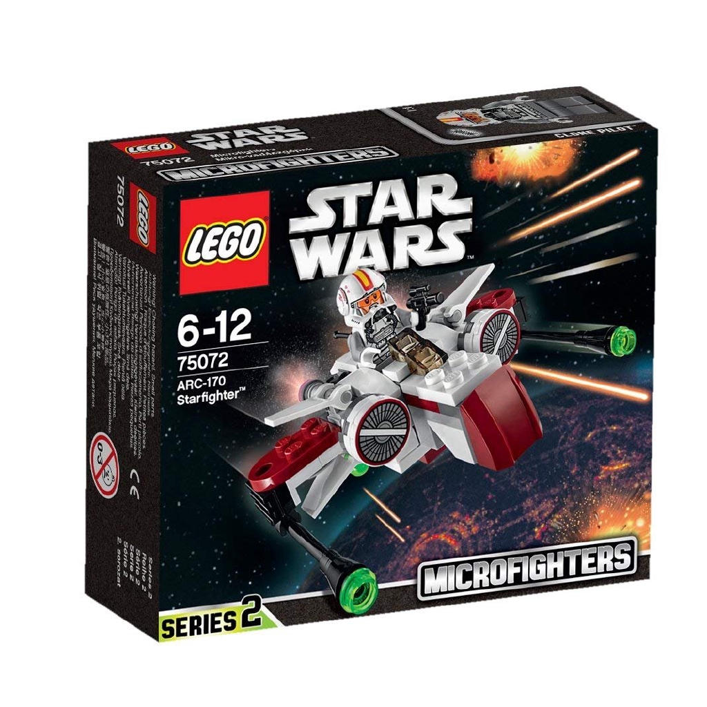 LEGO 樂高 75072 ARC-170 Starfighter Star Wars 星際大戰 迷你飛行器系列