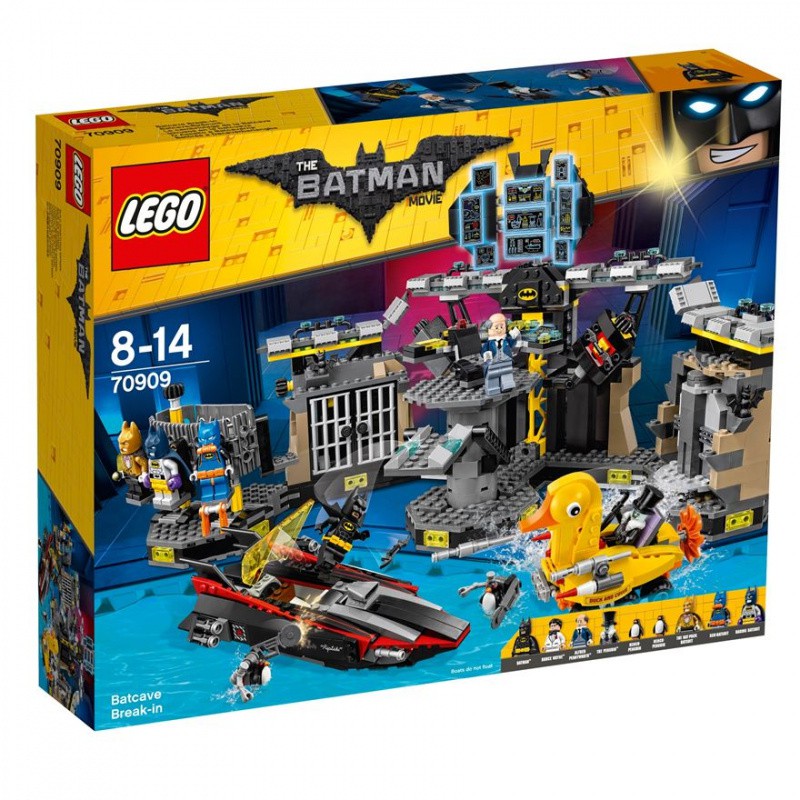 ［想樂］全新 樂高 LEGO 70909 Batman Movie 蝙蝠俠 Batcave Break-in (盒損)
